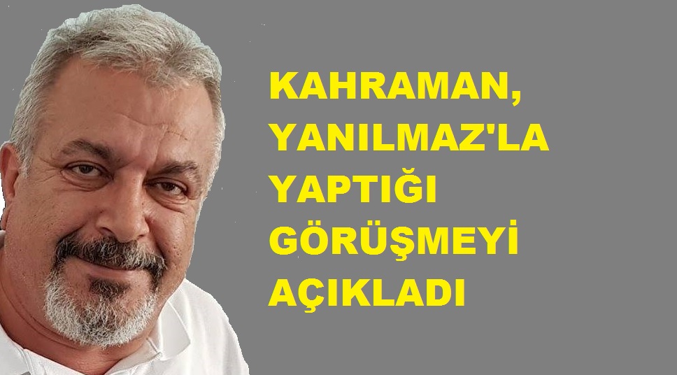 YANILMAZ, SAMİMİ DEĞİLMİŞ...!
