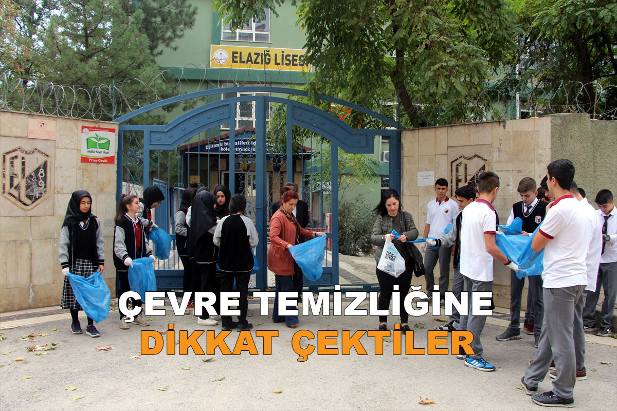 ÖĞRENCİLERDEN ÇÖP TOPLAMA ETKİNLİĞİ
