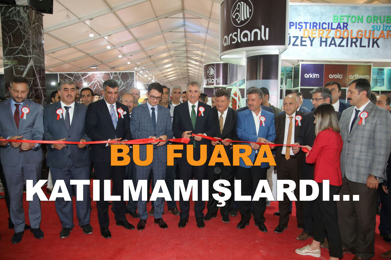 TARIM FUARINA KATILACAKLAR MI?