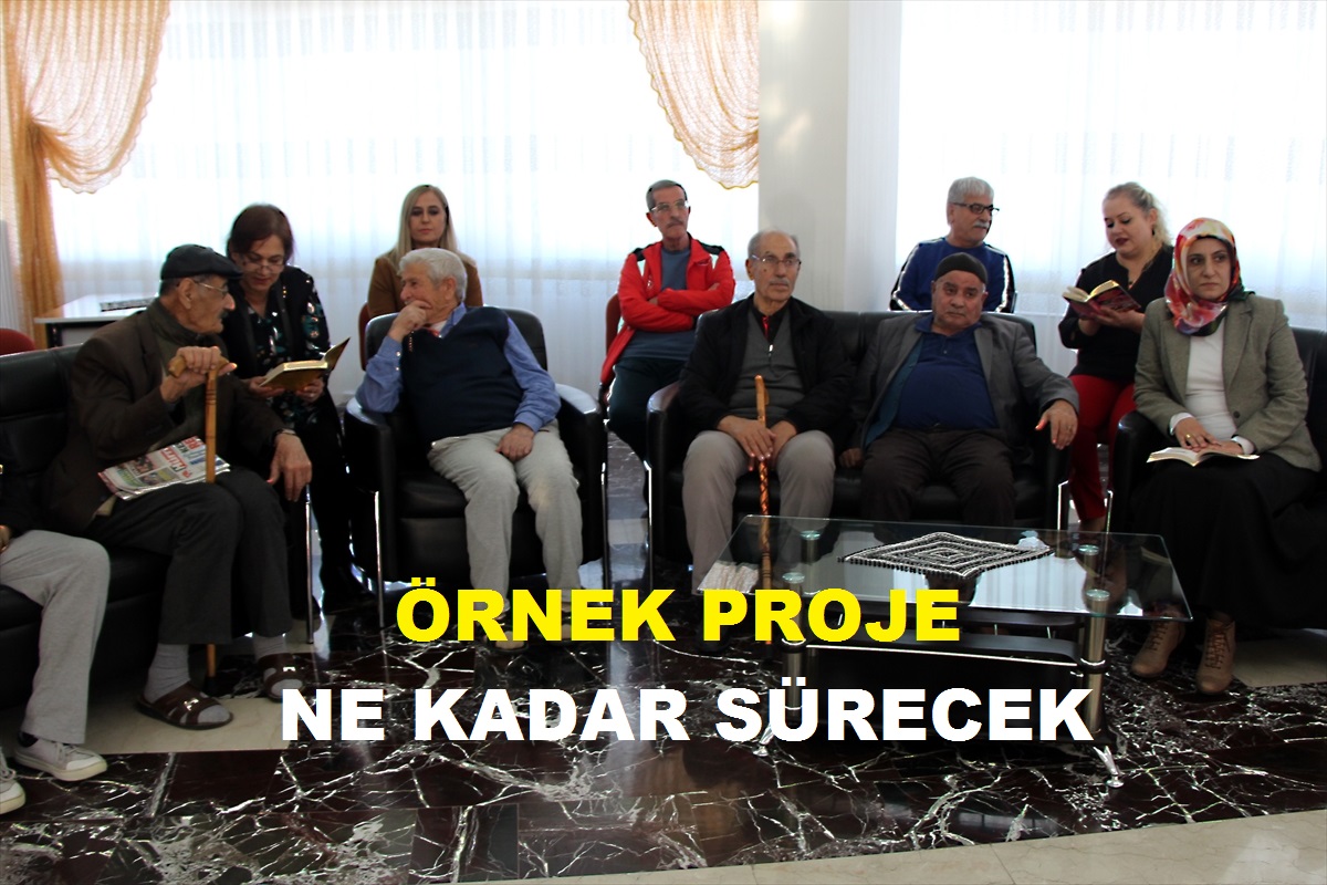 GÖNÜLLÜ ÖĞRETMENLER YAŞLILARA KİTAP OKUYACAKLAR