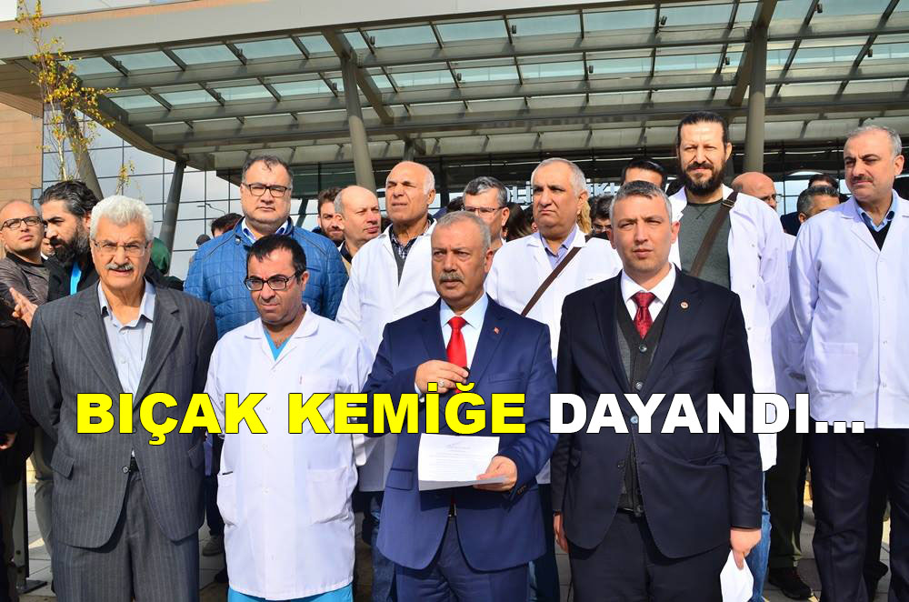 "SAĞLIK ÇALIŞANLARININ MORAL VE MOTİVASYONU KAYBEDİLMİŞTİR"