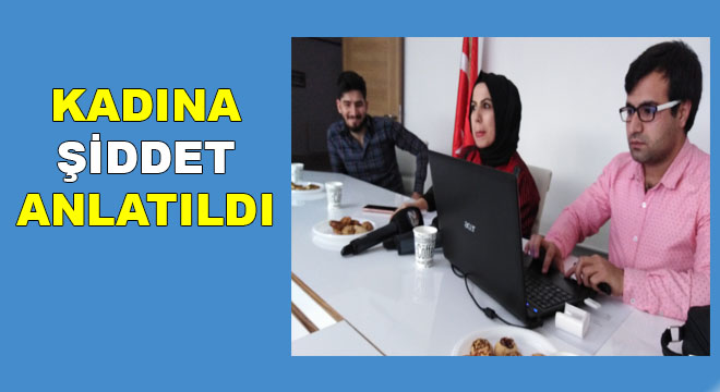 "KADINA YÖNELİK ŞİDDET MÜCADELE" KAPSAMINDA GAZETECİLER BİLGİLENDİRİLDİ