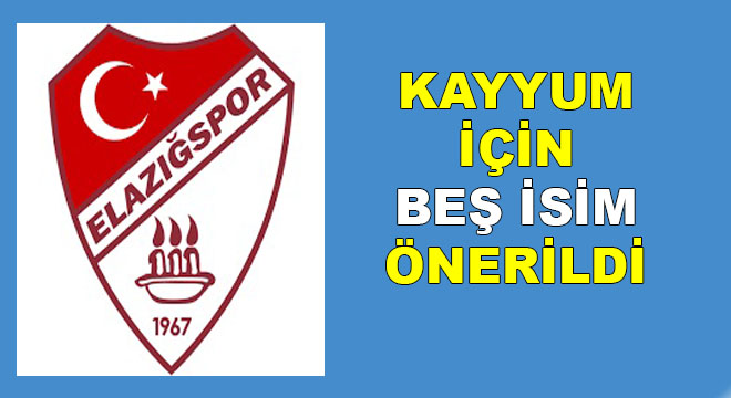 ELAZIĞSPOR'DA KAYYUM SÜRECİ BAŞLADI