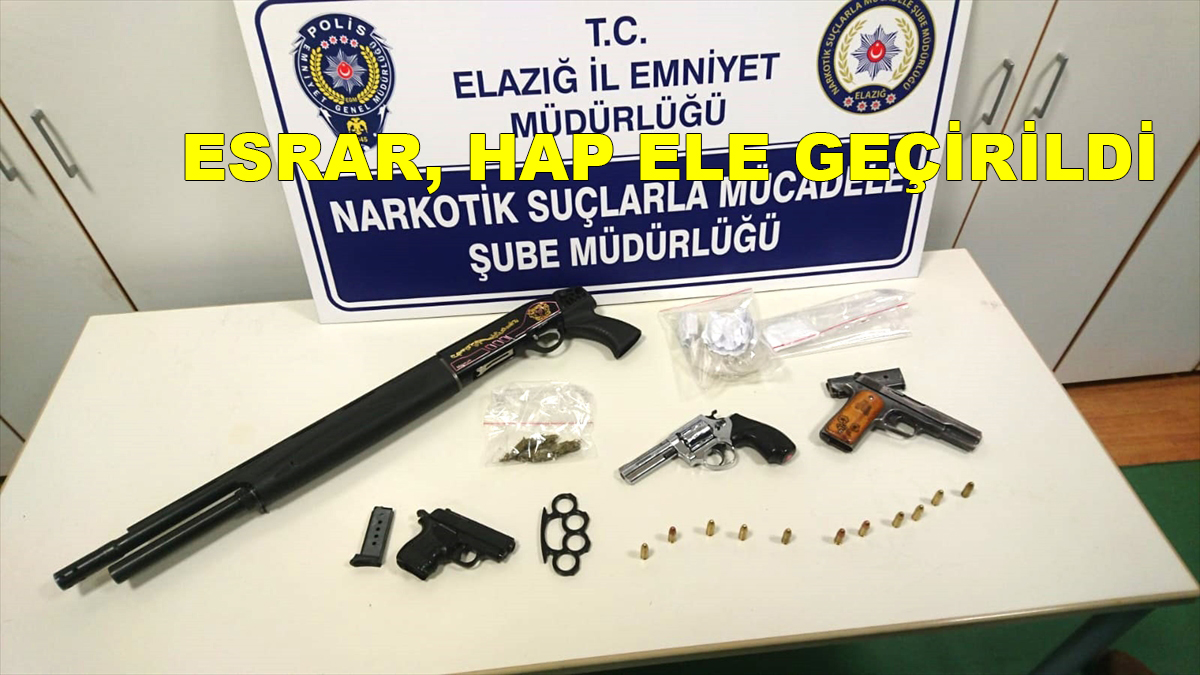 UYUŞTURUCU OPERASYONUNDA ON ALTI KİŞİ GÖZALTINA ALINDI