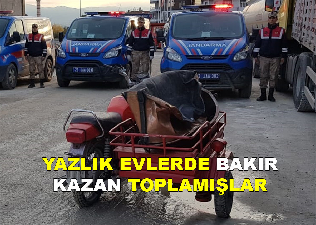 HIRSIZLIK ŞÜPHESİ İLE İKİ KİŞİ GÖZ ALTINA ALINDI