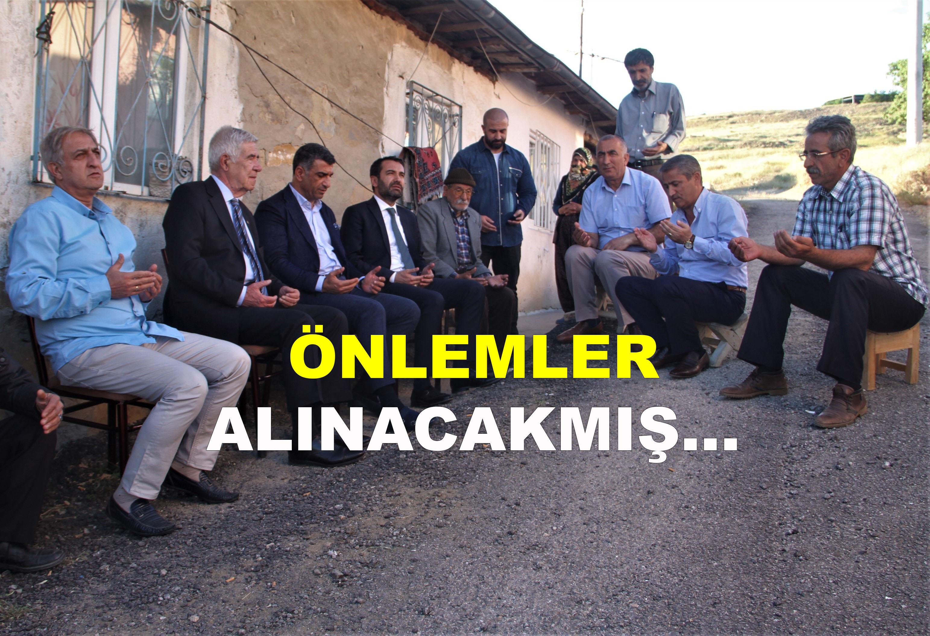 MİLLETVEKİLİ EROL VE BAŞKAN ŞERİFOĞULLARININ TAZİYE ZİYARETİ