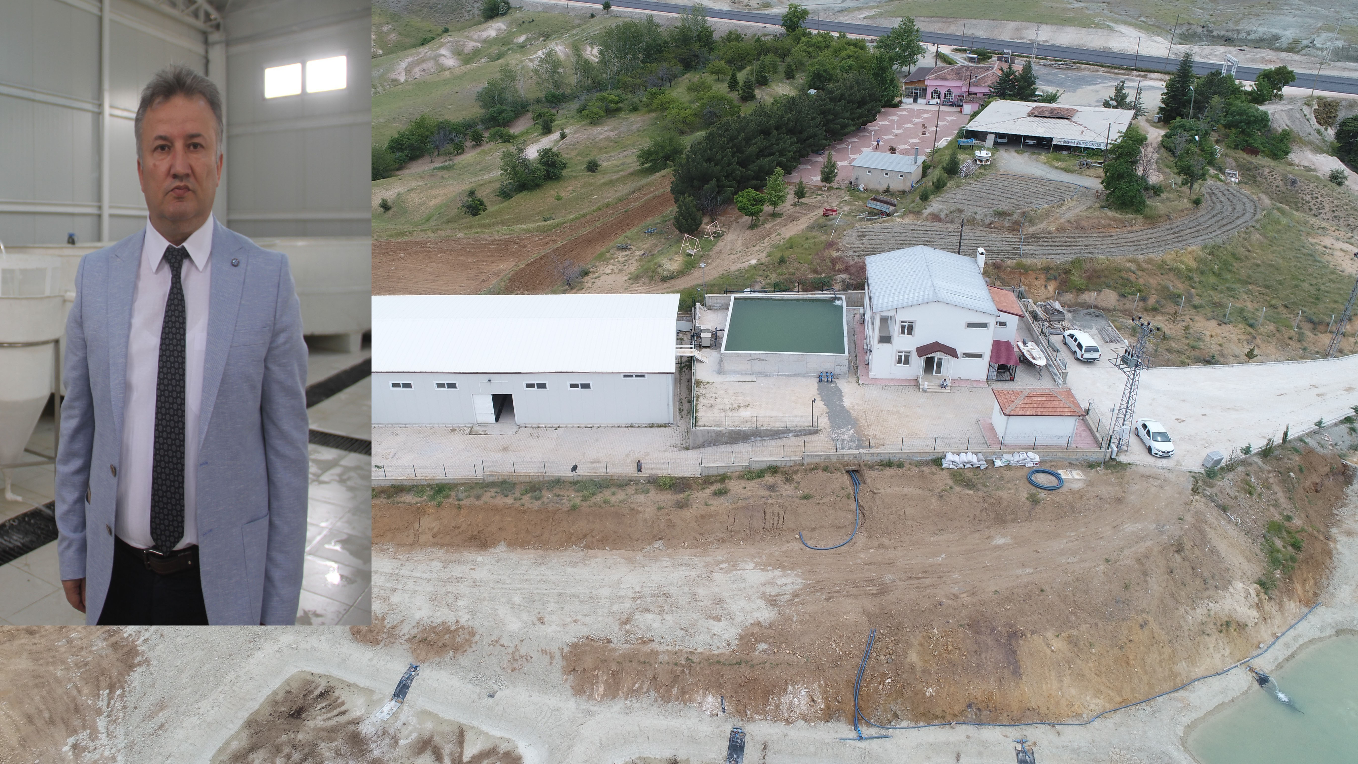 AR-GE TESİSİNDE BALIKLAR ÜRETİME ALINIYOR
