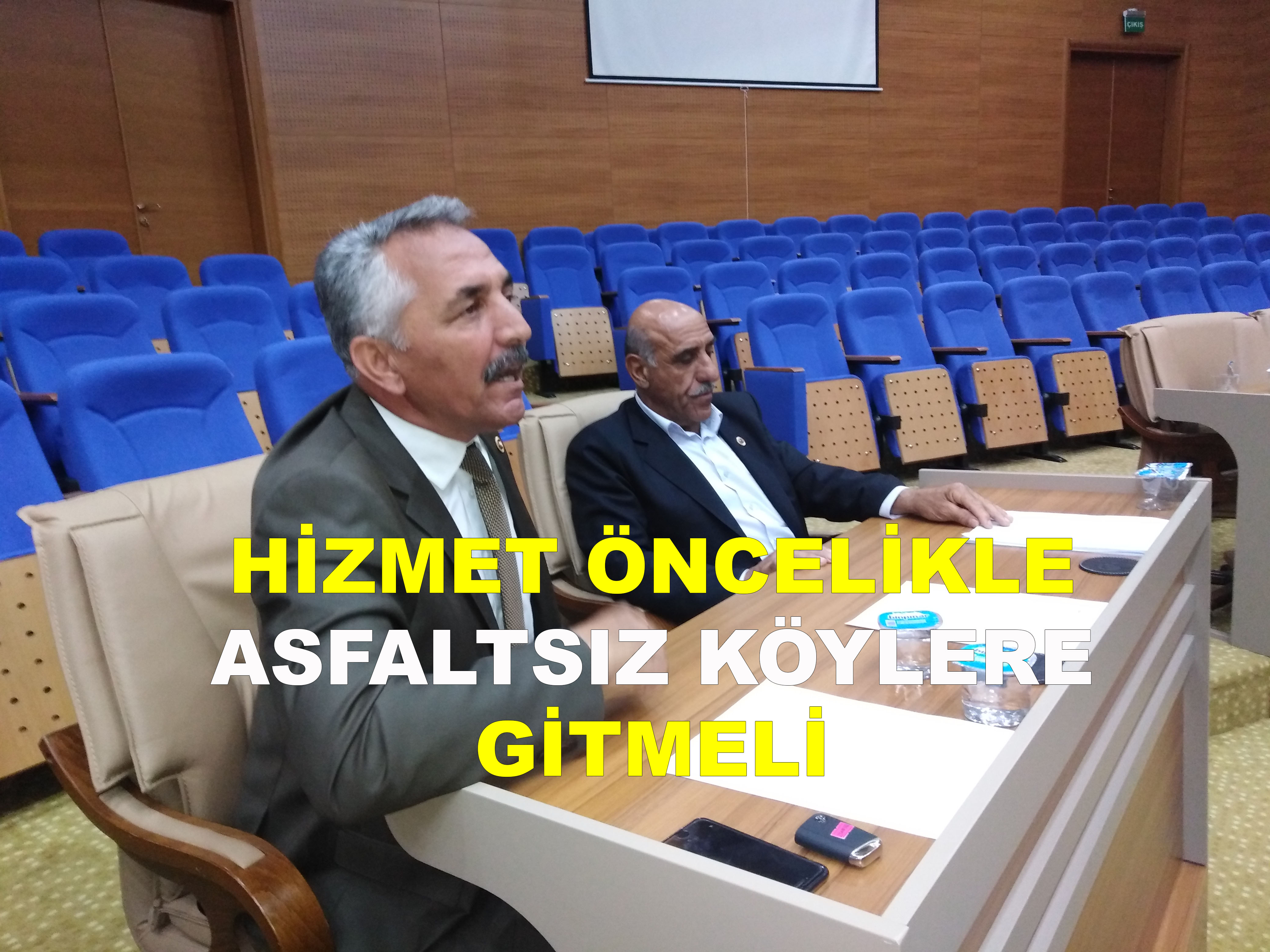 ACİL OLAN YOLLAR ÖNCE ASFALTLANSIN