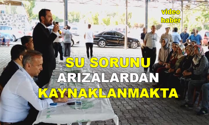 SU KESİNTİLERİNİN NEDENİ BELLİ OLDU