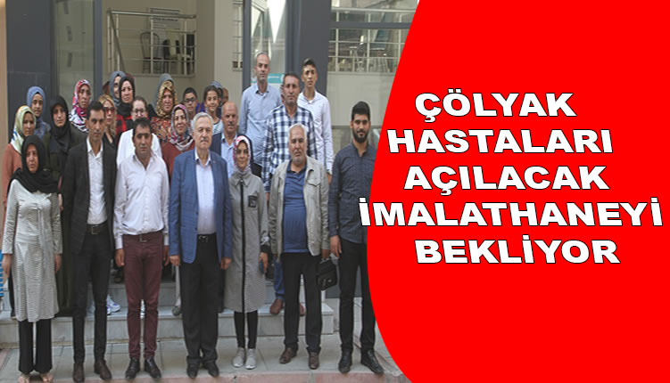 ÇÖLYAK HASTALARI AÇILACAK İMALATHANEYİ BEKLİYOR