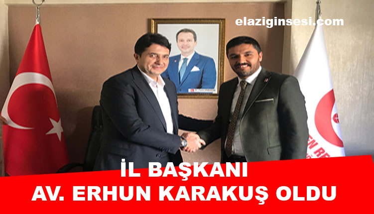 YENİDEN REFAH PARTİSİ ELAZIĞ İL BAŞKANLIĞINDA BAYRAK DEĞİŞİMİ