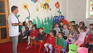 ELAZIĞ'DA ÖĞRENCİLERE EL YIKAMANIN ÖNEMİ ANLATILDI