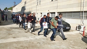  ELAZIĞ'DA PKK/KCK OPERASYONU: 11 ŞÜPHELİ ADLİYEYE SEVK EDİLDİ