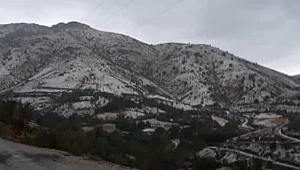 ELAZIĞ’IN YÜKSEK KESİMLERİNE KAR YAĞDI