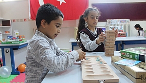 KÖY ÇOCUKLARI İLK KEZ ZEKA OYUNLARIYLA BULUŞTU