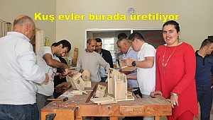 ÖZEL BİREYLERİN ELİNDEN KUŞLARA EV