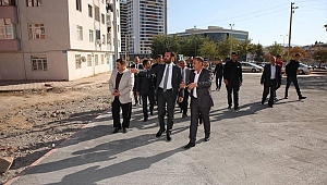 5 MAHALLEDEKİ ÇALIŞMALARI İNCELEDİ