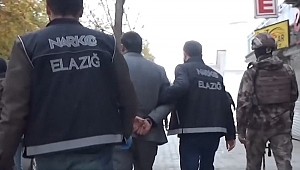  ELAZIĞ'DA UYUŞTURUCU TACİRLERİNE OPERASYON:3 GÖZALTI