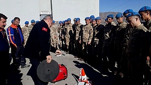 JANDARMA PERSONELİNE DEPREM EĞİTİMİ