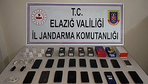 KAÇAK 23 ADET AKILLI TELEFON ELE GEÇİRİLDİ