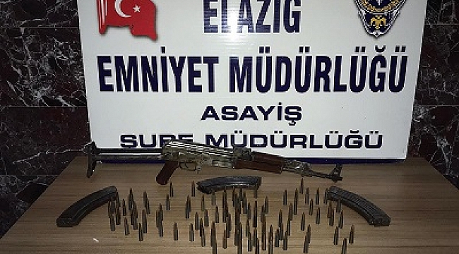 KALAŞNİKOF'LU 1 KİŞİ GÖZALTINA ALINDI