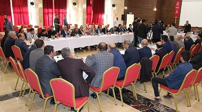 MUHTARLARLA İSTİŞARE TOPLANTISI