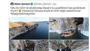 SANATÇI METİN ŞENTÜRK, ELAZIĞ'IN SAKLI KANYONLARINI PAYLAŞTI