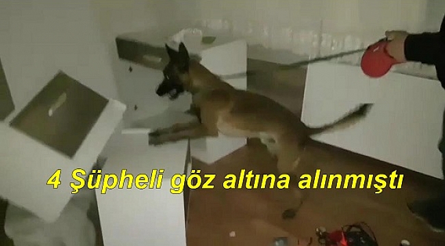 UYUŞTURUCU SATIŞI YAPAN İKİ KİŞİ TUTUKLANDI