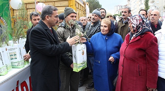 2020 ADET FİDAN DAĞITILDI