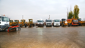 BELEDİYE KIŞ HAZIRLIKLARINI TAMAMLADI