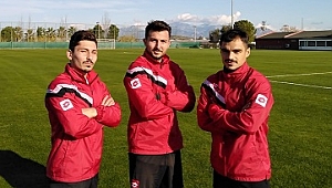 BELEDİYESPORLU FUTBOLCULAR UMUTLU KONUŞTULAR