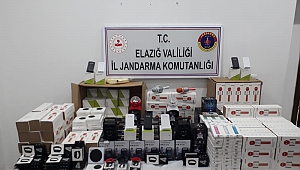 ÇOK SAYIDA GÜMRÜK KAÇAĞI ELEKTRONİK MALZEME ELE GEÇİRİLDİ