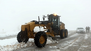  ELAZIĞ'DA KARLA MÜCADELE EKİPLERİ HAZIR HALE GETİRİLDİ