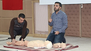 MUHTAR VE ÖĞRETMENLERE İLK YARDIM EĞİTİMİ
