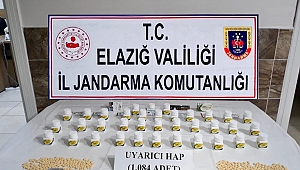 JANDARMA EKİPLERİ BİNDEN FAZLA UYARICI HAP ELE GEÇİRDİ