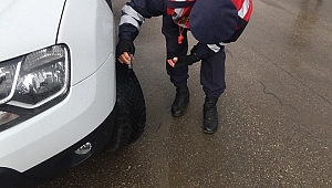 JANDARMADAN KIŞ LASTİĞİ UYGULAMASI