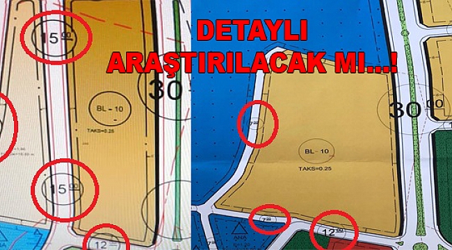 KANUN VE YÖNETMELİKLERE UYGUN OLMAYAN KAÇ ARSA VAR?