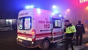 MOTORSİKLET KAZASI: 2 YARALI