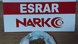 UYUŞTURUCU İLE MÜCADELE: 1 TUTUKLAMA