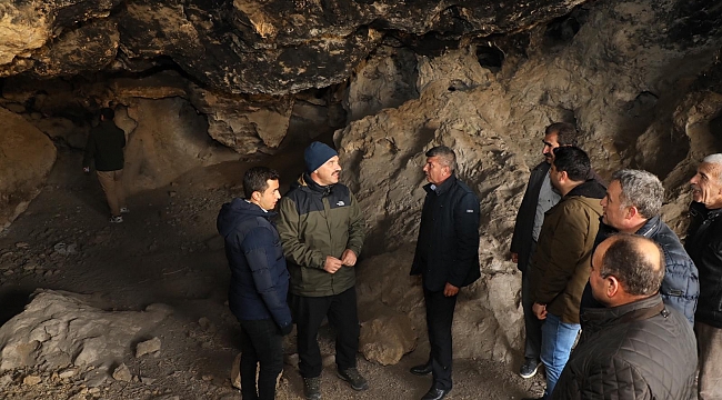 VALİ KALDIRIM, BASKİL'İ ZİYARET ETTİ KANYONLARI İNCELEDİ