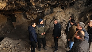 VALİ KALDIRIM, BASKİL'İ ZİYARET ETTİ KANYONLARI İNCELEDİ