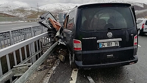 DİREKSİYON HAKİMİYETİNİ KAYBETTİĞİ BARİYERE ÇARPTI