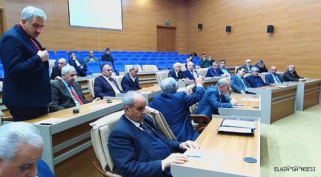 İL GENEL MECLİS TOPLANTISI YENİ YILDA TARTIŞMALI BAŞLADI