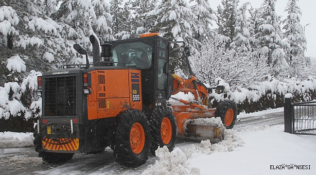 KAR YAĞIŞI 68 KÖY YOLUNU ULAŞIMA KAPATTI