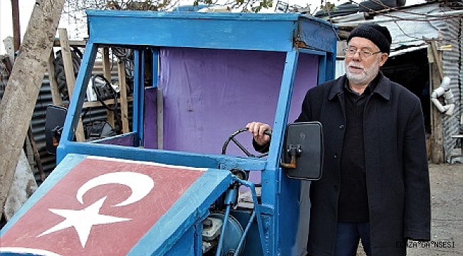 ŞEHİT BABASINDAN MİNİ KAMYONET