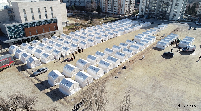 YENİ ÇADIR KENTLER KURULDU