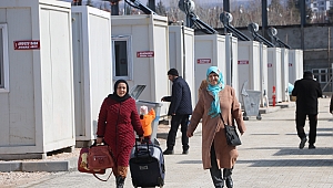 AİLELERİN KONTEYNER KENTTEKİ İLK GÜNÜ