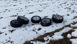 MECLİS ÜYESİNİN ÇALINAN LASTİKLERİ BULUNDU