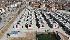 3500 KİŞİ KONTEYNERLERE YERLEŞTİ