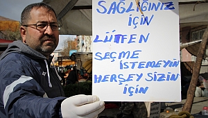 ELAZIĞLI PAZARCILARIN KORONA VİRÜS ÖNLEMİ